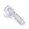 King Cock Gode transparent king Cock 13.5 x 3.5cm